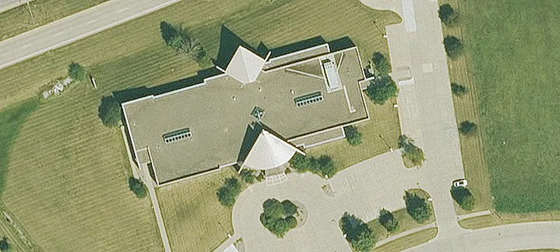 Office Building with 2025 Roof HVAC