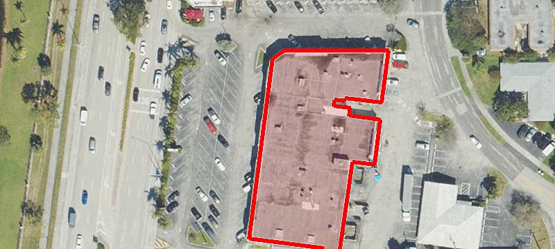 Renovating High-Visibility Retail Plaza