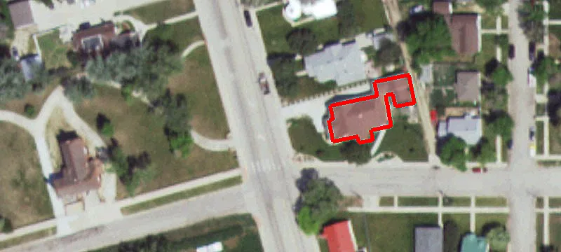 Updated Restaurant and Office Building