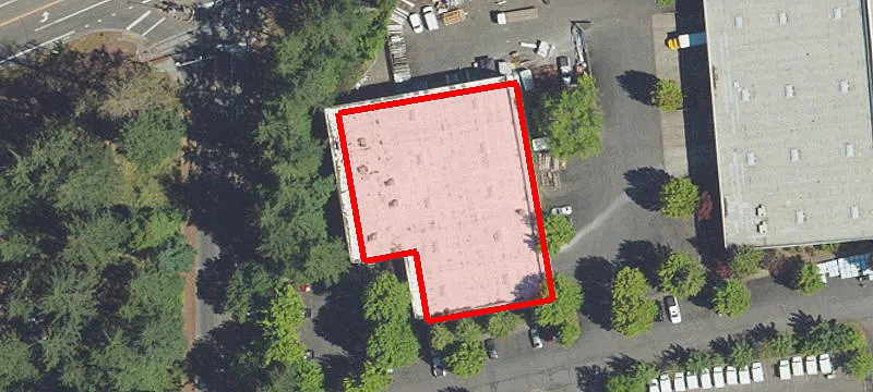 Industrial Warehouse with Fenced Yard