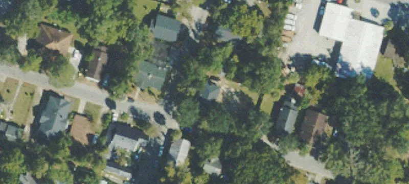 Corner Lot Duplex with Detached Garages