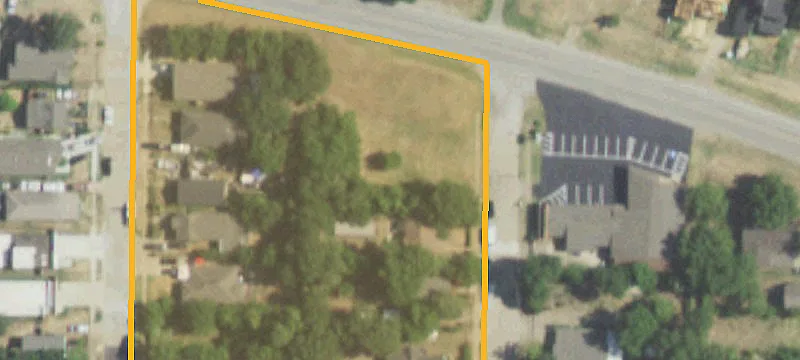 Residential Land Lot with Fence