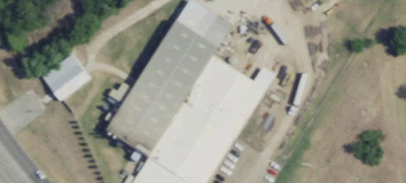 Industrial Distribution Facility with Cranes