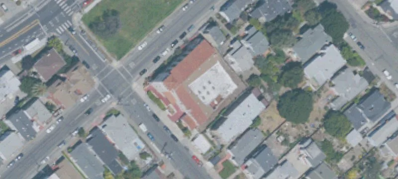 Corner-Visible Church and Assembly Hall