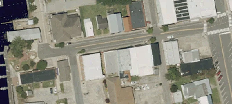 Corner Retail and Office Building