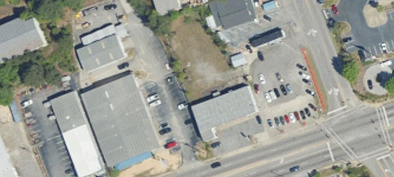 Flex Industrial Property with Pole Sign