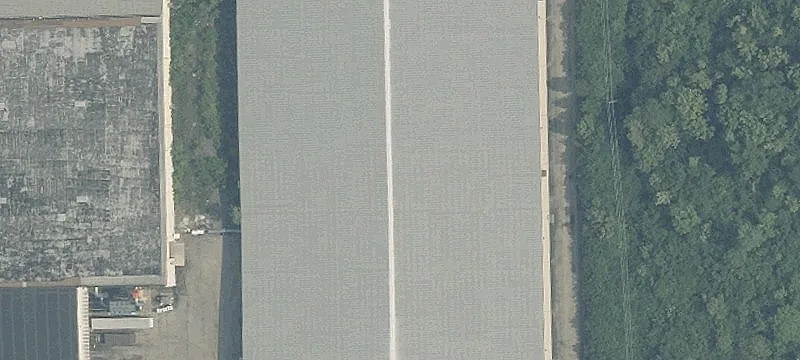 Warehouse with Motion-Sensor Lighting