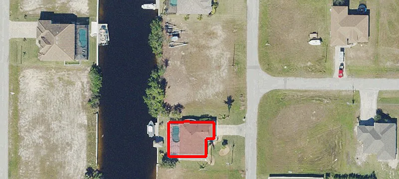 Gulf-Access Waterfront Land Lot