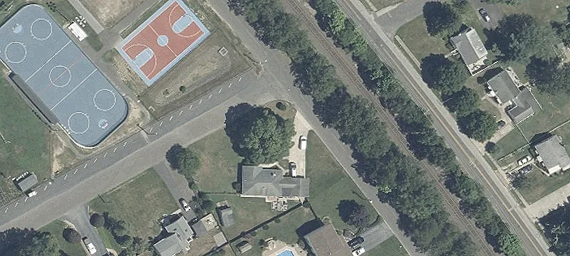 Brick Duplex With Separate Entrances