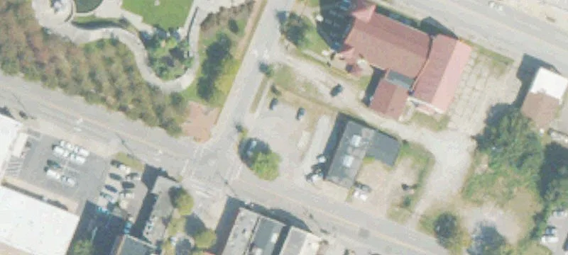Corner Commercial Parking Lot Lot