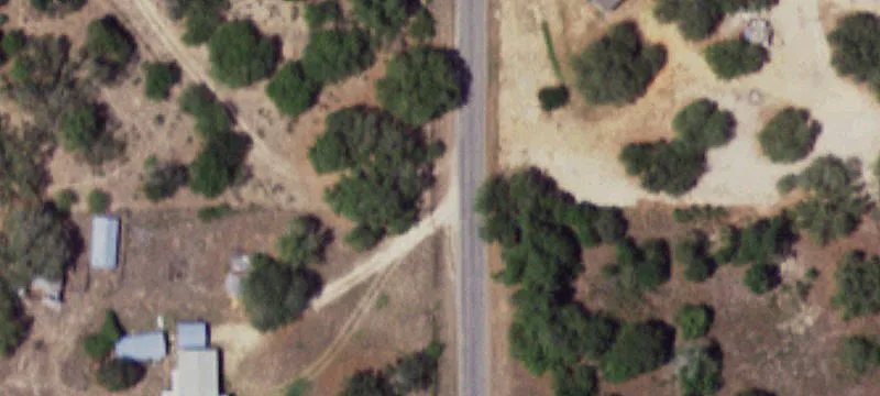 Acreage with Mature Oaks