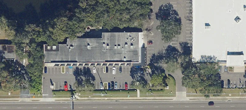 Anchored Shopping Center with LA Fitness
