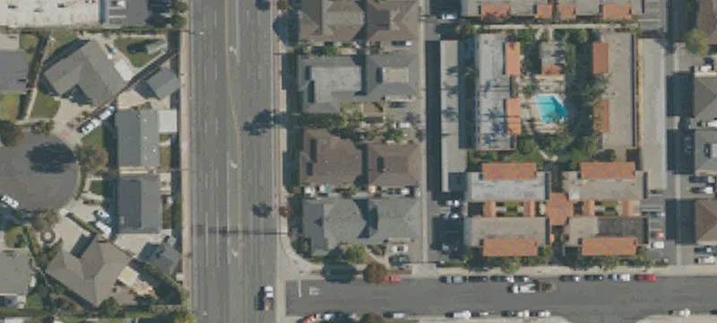 Fourplex with Attached Garages