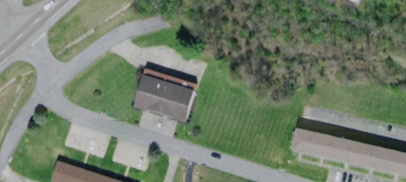 Brick Duplex with Two Decks