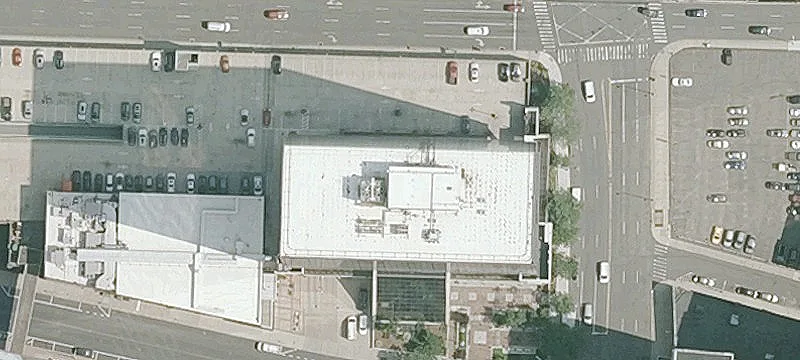 Skylit Corner Office-Retail Building