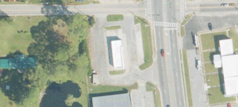 Corner Lot Drive-Through Restaurant