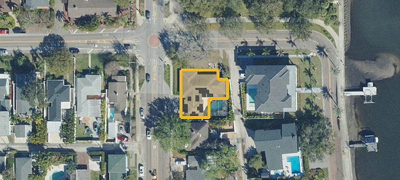 Vacant Double Parcel Development Land
