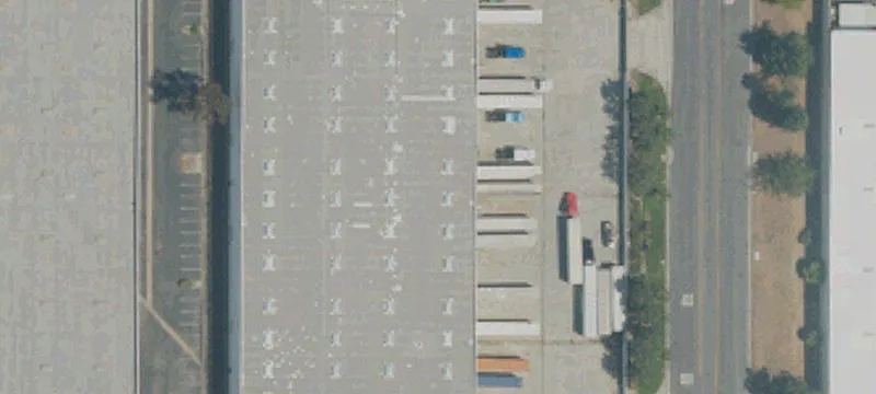 Warehouse with Secured Truck Loading