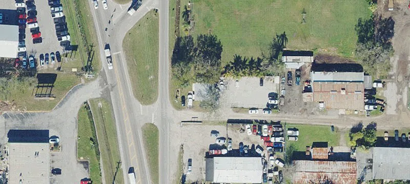 Fenced Light Industrial Storage Lot