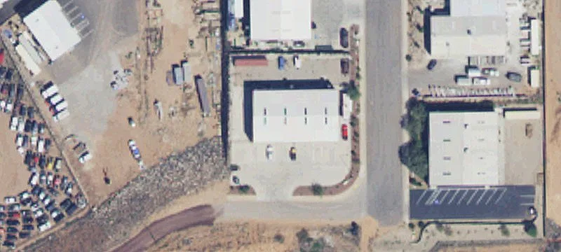 Warehouse with Fenced Secured Yard