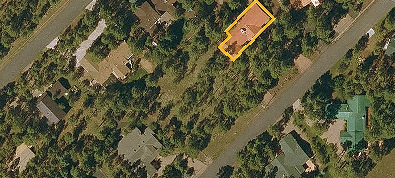 Heavily Treed Residential Lot