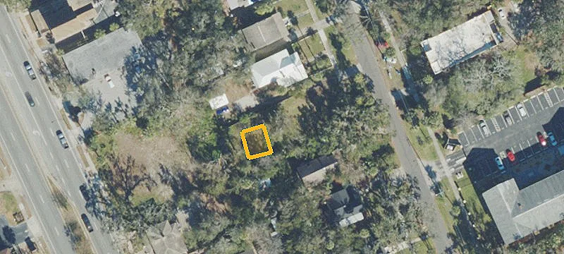 Vacant Cleared Lot in Historic District