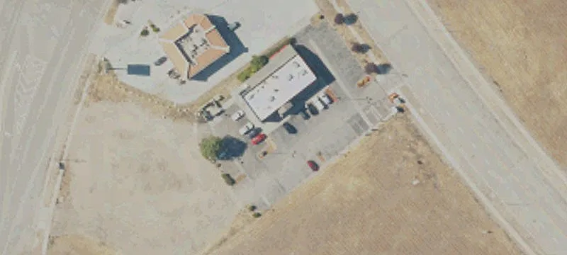 Freeway-Visible Gas Station and Market