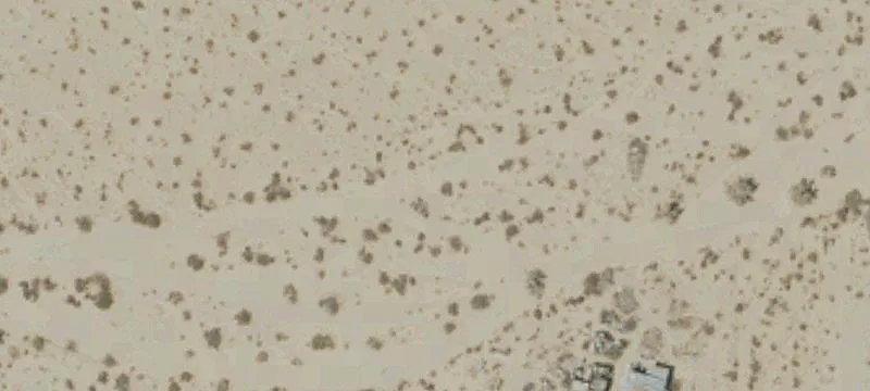 Solar-Equipped Desert Land