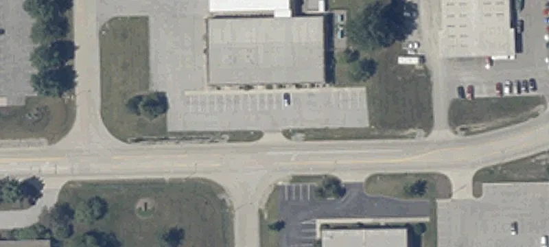 Enclosed Truck Dock Warehouse
