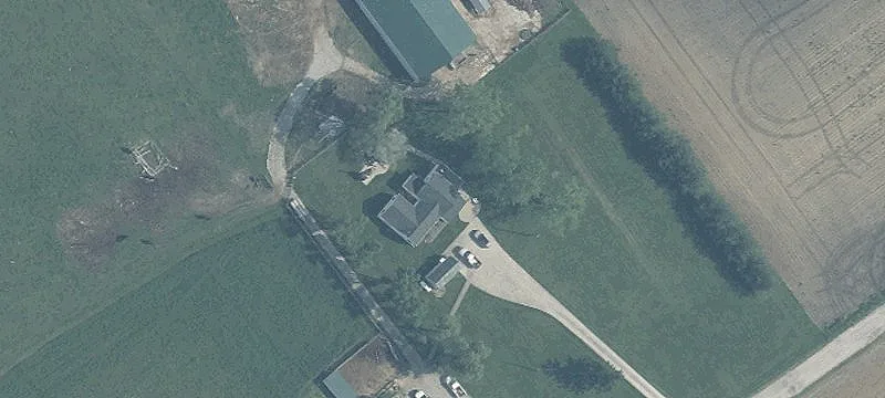 Operating Farm with Barn and Building