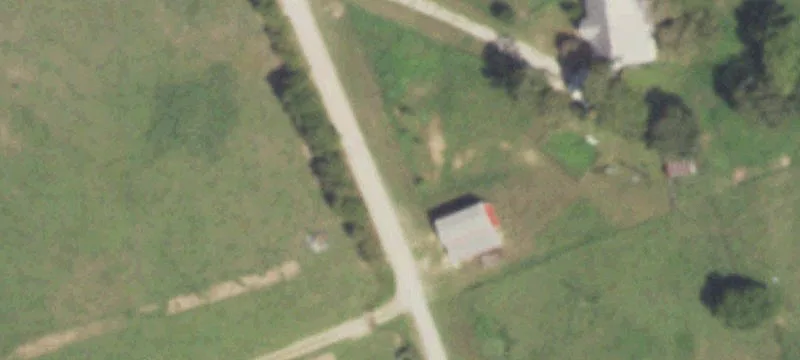 Single-Story Ranch Home with Barn