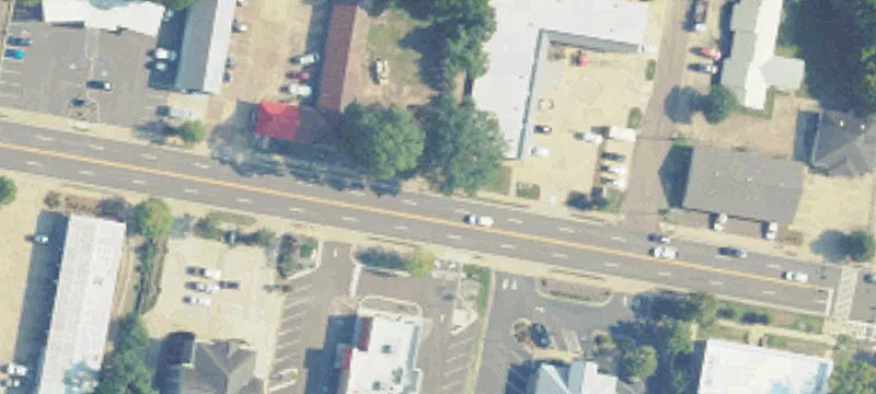 Remodeled Corner Retail Building