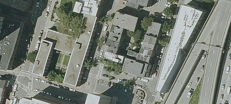Brick Mixed-Use Building