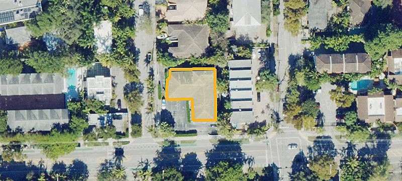Gated Multifamily Building with Parking