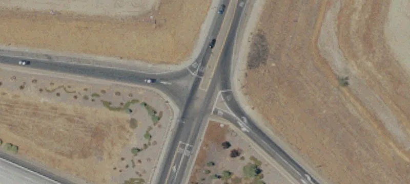 High-Visibility Highway Front Land