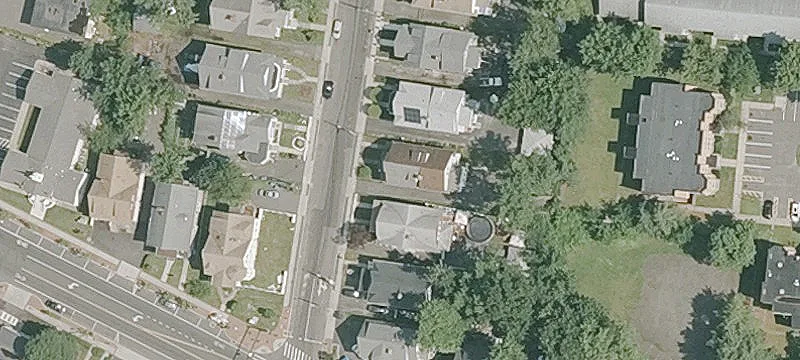 Three-Family Residence with Garages