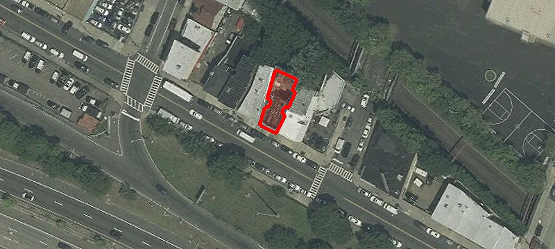 Brick Mixed-Use Retail Building