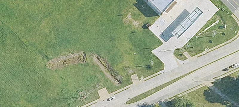 Commercial Land with Three-Street Frontage