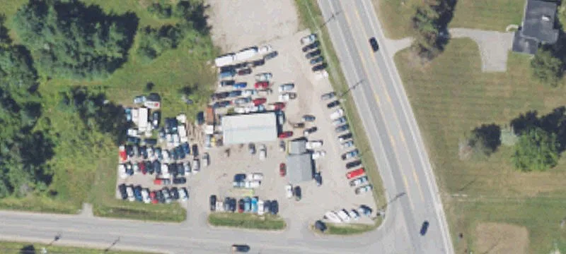 Corner Showroom with Garages