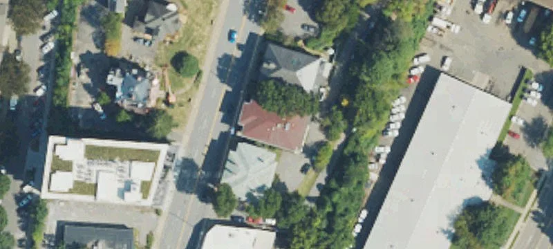 Downtown Apartment Buildings with Basement