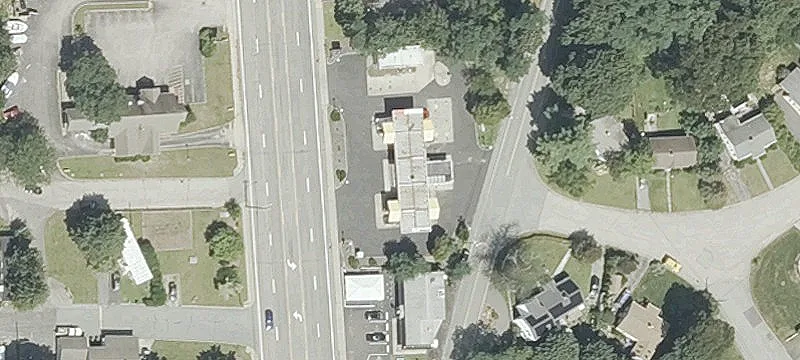 Gas Station with Car Wash
