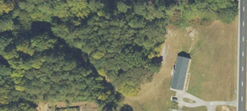 Cleared Non-Buildable Land Parcel