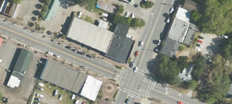 Retail Building on Busy Corner