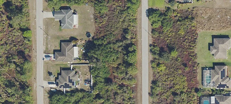 Partially Cleared Residential Lot