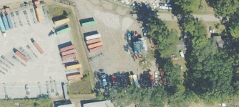 Industrial Container Storage Yard