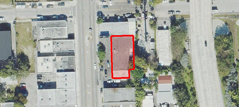 Freestanding Corner Retail Building