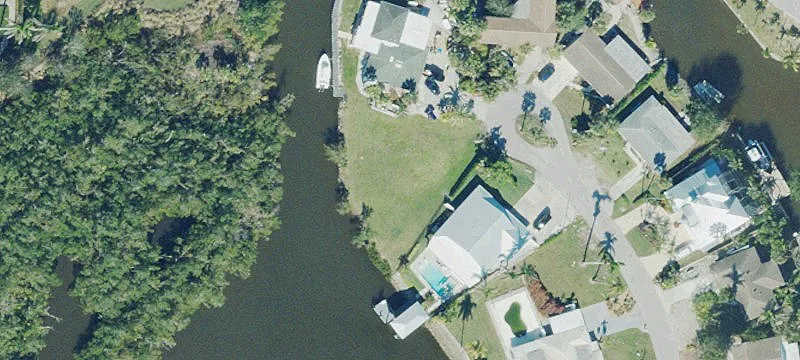 Gulf-Access Waterfront Building Lot