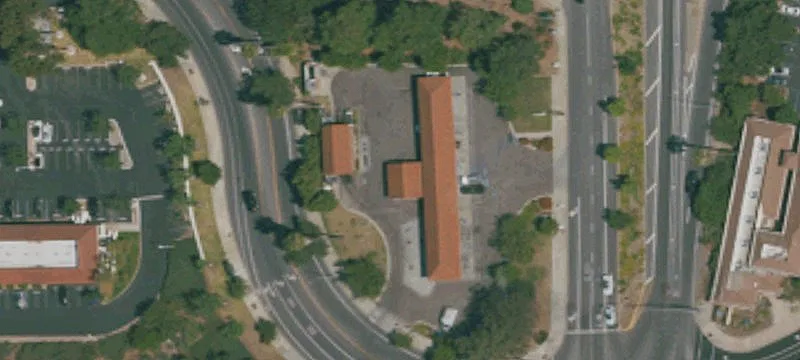 Mobil Branded Freeway-Adjacent Gas Station