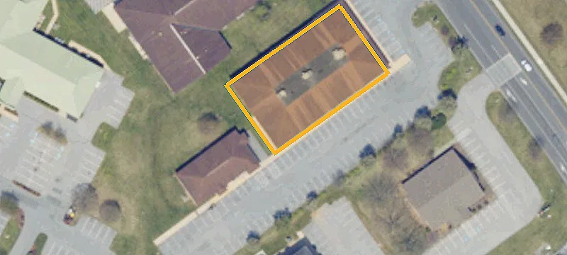 All-Brick One-Story Office Building