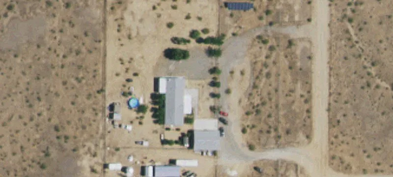 Flat Vacant Desert Land Parcel